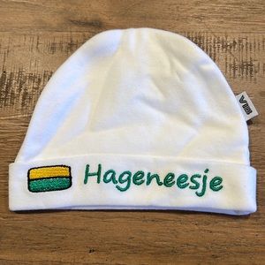 VIB Hat Round Hageneesje White